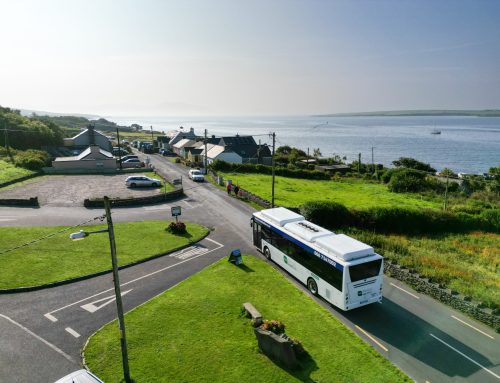 Two All Electric Buses operating in Dingle/ Daingean Uí Chúis Area